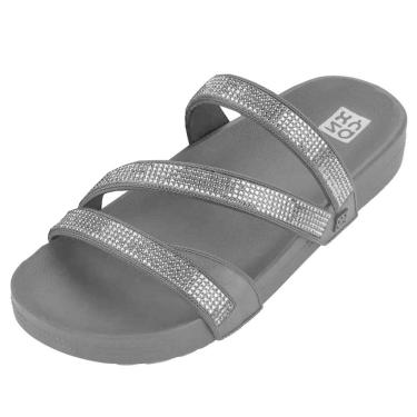 Imagem de Chinelo Feminino Conforto Slip On Slide  Zaxy Glow 19017