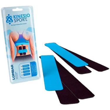 Imagem de Bandagem Elástica KinesioSport Pré-cortada Lombar