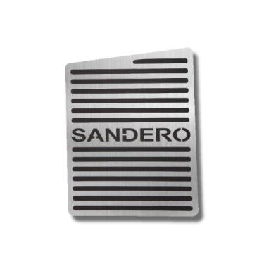 Imagem de Descanso de pé em aço inox Sandero 2014/... - GPI Automotive