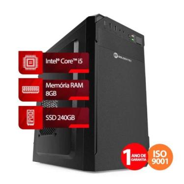 Imagem de Computador Intel Core i5-2500 3.3GHz 2º Geração, RAM 8GB, SSD 240GB, L