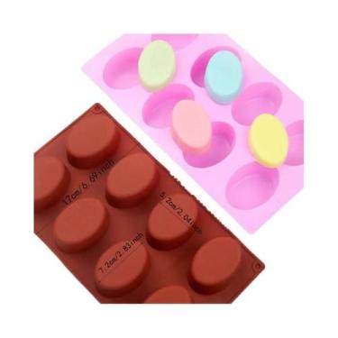 Imagem de Molde De Silicone Para Sabonete Artesanal, Óleos Essenciais, DIY, Conf