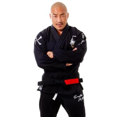 Imagem de Kimono Jiu Jitsu KVRA Doble Preto A0