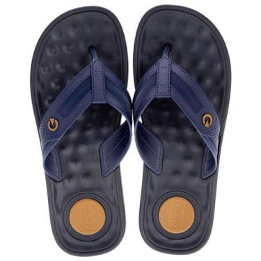 Imagem de Chinelo cartago masculino alabama dedo 11859-21065, Azul, Telha, 39