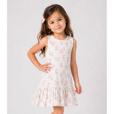 Imagem de Vestido Infantil Feminino Select Bege