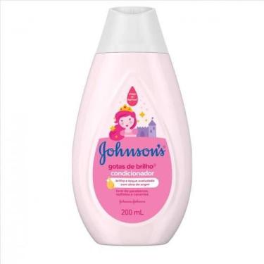 Imagem de Condicionador Johnson's Baby Gotas de Brilho 200ml