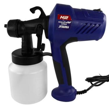 Imagem de Pistola de Pintura Pulverizadora Elétrica 450W 800ml (JFSG006) - K2, 1