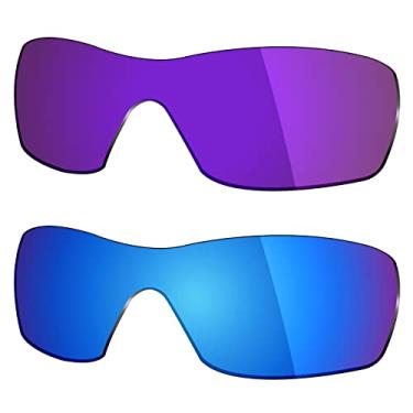 Imagem de 2 pares de lentes polarizadas de substituição da Mryok para óculos de sol Oakley Dart – Opções