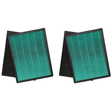 Imagem de Nispira Kit de substituição True HEPA + kit de pré-filtro de carbono ativado compatível com purificador de ar Rabbit Air BioGS 2.0 ultra silencioso modelo SPA-550A e SPA-625A, 2 pacotes