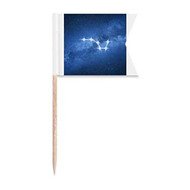 Imagem de Break Through Adversity Lindas Estrelas da Sorte, Marcação de Palito de Dente, Marcação para Bolo de Festa, Prato de Queijo