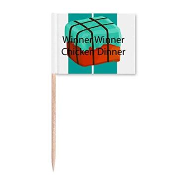 Imagem de Winner Winner – Marcador de palito de galinha para decoração de festa