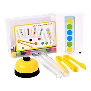 Imagem de harayaa de Clipe de de Tubo de Ensaio, Montessori, Correspondênciducacional de Habilidade Fina para Crianças