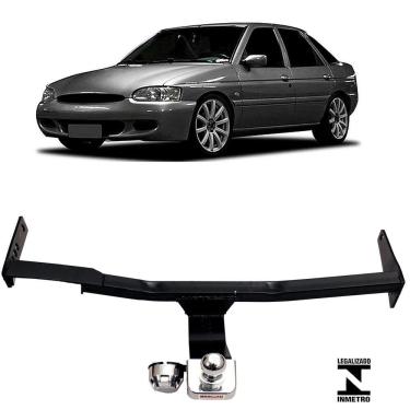 Imagem de Engate Reboque Rabicho Fixo Ford Escort Zetec 1996 a 2023 450Kg