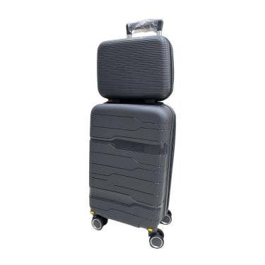 Imagem de Mala De Bordo 10Kg + Frasqueira Polipropileno Inquebrável