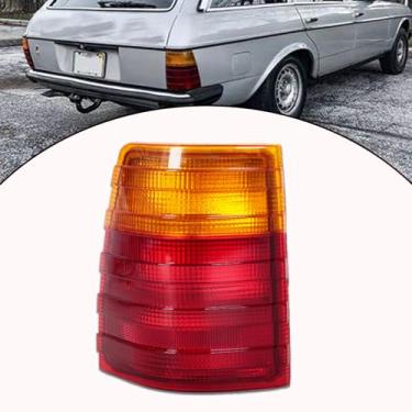 Imagem de JESYMBX Para Mercedes Benz W123 1976-1984 Luz traseira de freio de parada luzes de sinalização esquerda