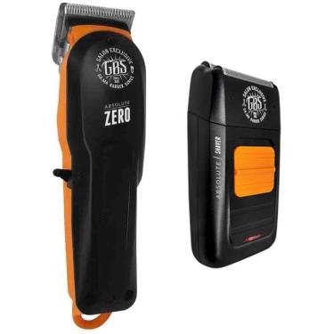 Imagem de Kit Gama Gbs Absolute - Maquina De Corte Zero Cordless + Barbeador Shaver