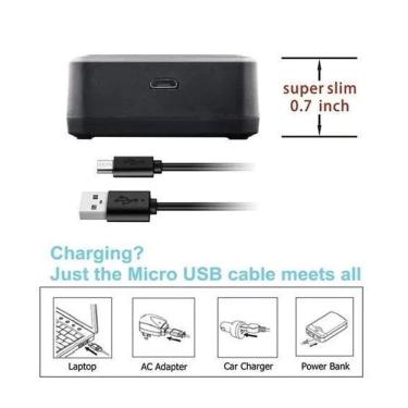 Imagem de Carregador De Bateria Digital Sony Npfz100 Kastar Led2-Fz100