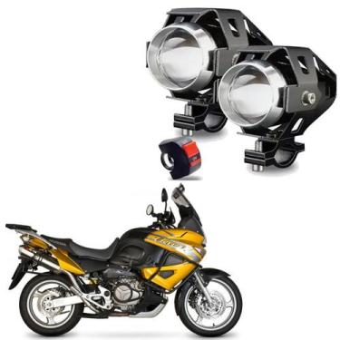 Imagem de Kit Led Farol Milha Moto Honda XL 1000V 2007 2008 2009  U5 - Series U