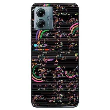 Imagem de Capa Adesivo Skin006 Verso Para Motorola Moto G14 - KawaSkin