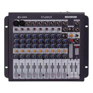 Imagem de Mesa De Som Ll Audio Starmix 10 Canais 1002 110/220v, Bivolt