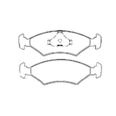 Imagem de Pastilha De Freio Logus 2.0 Dianteira Sistema Teves 1227 Syl