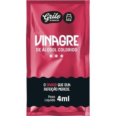 Imagem de Vinagre de álcool grilo sachê 4ml c/ 184 unidades
