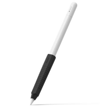 Imagem de Ringke Suporte de silicone para rascunho compatível com Apple Pencil 2ª geração, Apple Pencil USB-C e Apple Pencil Pro, capa protetora de silicone com aderência perfeita - Preto