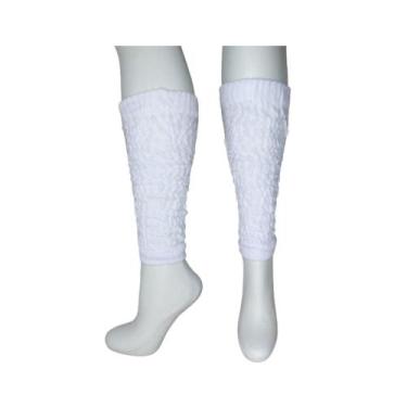 Imagem de Kit 3 Pares Meia Polaina Fitness Academia Ginástica Aeróbica Feminina 