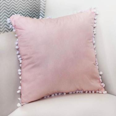 Imagem de Almofada Decorativa com Refil - Laura Baby, Rosa