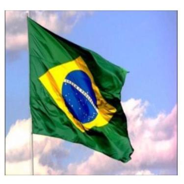 Imagem de Bandeira Do Brasil 1,50x0,90mt - 100% Poliéster - Max Bandeiras