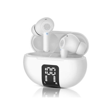 Imagem de Fones de Ouvido Tradutores de Idiomas Em Tempo Real, Dispositivo Tradutor Bidirecional Com Bluetooth para Mais de 100 Idiomas, Tradutor de Voz para Viagens, Aprendizagem, Negócios