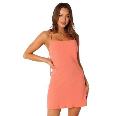 Imagem de Petal & Pup Vestido feminino Sawyer Mini Slip, Melancia, M