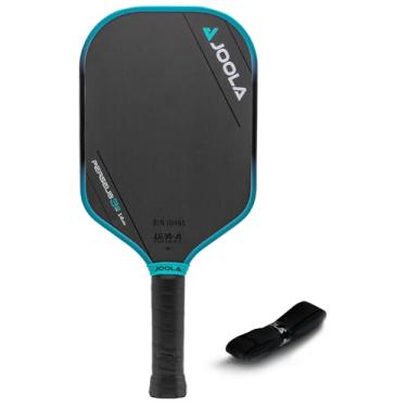 Imagem de JOOLA Raquete de pickleball Ben Johns Perseus 3S 14 mm com núcleo de propulsão - Tecnologia de superfície de carbono carregada. Aprovado pela UPA - formato de corpo alongado com grande ponto doce.