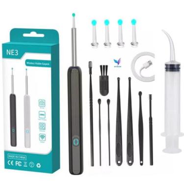 Imagem de Ferramentas Para Limpeza Ouvido Endoscópio Câmera Em Hd, Led - SMALL B