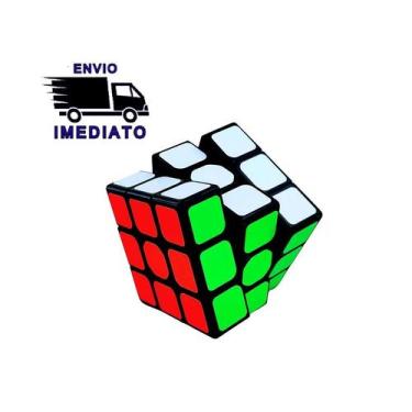 Imagem de Cubo Mágico 3x3 Brinquedo Quebra Cabeça Infantil Interativo para Crian