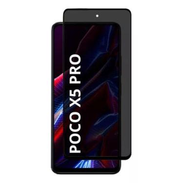 Imagem de Película Privacidade Vidro Anti-spy 3d Xiaomi Poco X5 Pro - Phonecell