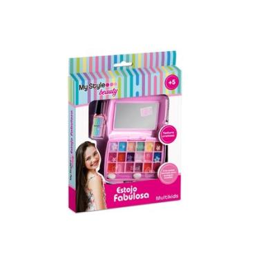 Imagem de Estojo de Maquiagem Infantil My Style Beauty Estojo Fabulosa +5 Anos Multikids - BR1331 BR1331