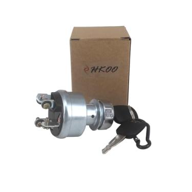 Imagem de Interruptor de ignição Caterpillar, HKOO novo interruptor de ignição com 2 teclas serve para Caterpillar (Cat) D250E D300E D350E-OEM 9G7641