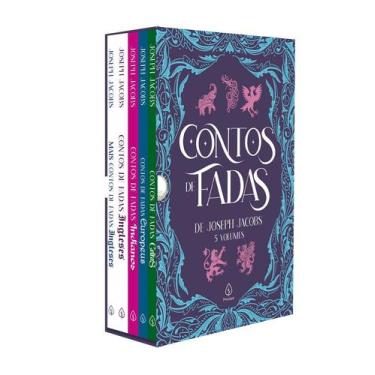 Imagem de Box Contos de fadas de Joseph Jacobs com 5 marcadores de pág - Princip