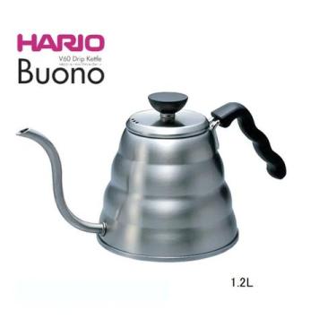 Imagem de Chaleira Hario Buono V60 Vkb-120 Bico Ganso Japão Original