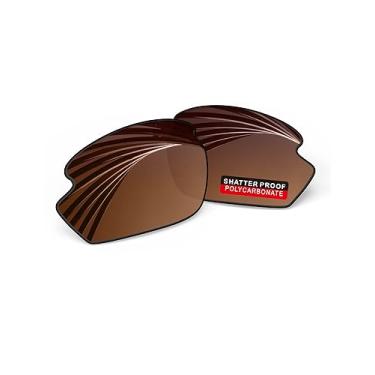 Imagem de iLikeo Lentes de reposição polarizadas de policarbonato PRO+ para óculos de sol Rudy Project Rydon - marrom acobreado