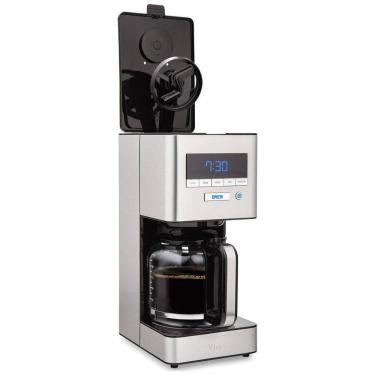 Imagem de Cafeteira Programável 12 Xícaras  com Função Bloom e Tecnologia de Dispersão Rotativa, 110V 1050W, Vinci, Prata