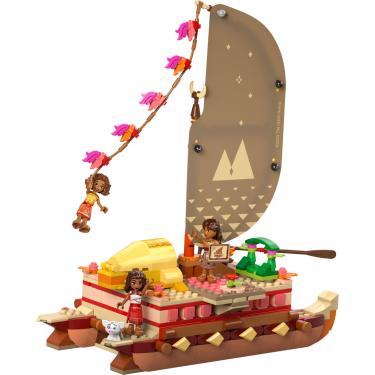 Imagem de LEGO® Disney - Canoa de aventura da Moana