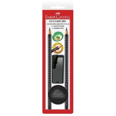 Imagem de Lápis Grafite Faber Castell Grip Preto