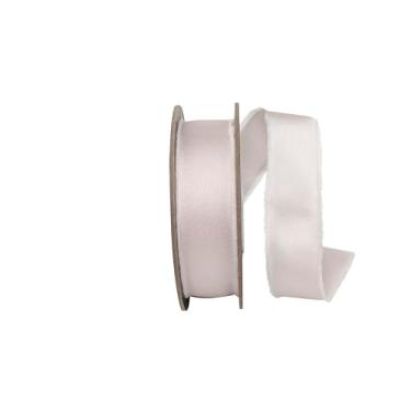 Imagem de Reliant Ribbon Fita de toque de seda com borda desgastada, rosa lateral