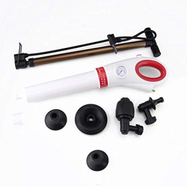 Imagem de Desbloqueador de sanita insuflável, desentupidor de drenagem manual potente a pressão, desentupidor de dragagem de sanita