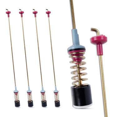 Imagem de WA50R5200AW US WA50R5400AV US WA45T3200AW A4 WA45M7050AW A4 WA5451ANW XAA WA45N3050AW A4 Varas de suspensão da arruela (4 peças) para Samsung WA45T3400AV WA45T45T45T3400AW WA50R5400AW US WA54R7200WA