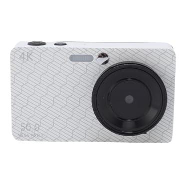 Imagem de Câmera Digital 4K para Fotografia, 50mp 16x Digital Zoom 2,8 Polegadas Câmera de Vídeo de Viagem Compacta, Foco Automático, Com Vários Filtros Enchem Luz, para Adolescentes
