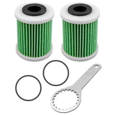 Imagem de OCHIKI Chave De Filtro Combustível E Anéis Vedação Adequados Para Motores Popa Yamaha 4 Tempos 2006 Até O Presente Vz175 Vz200 F150 F200 F225 F300C, Elemento Separador Água Substituição 6P3-Ws24A-01