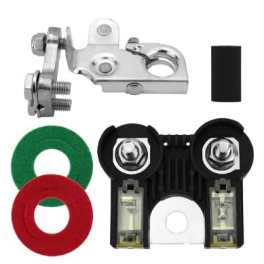 Imagem de GOIPKO Braçadeiras de terminal de bateria positiva 926-882 e terminal de fusível de bateria 125-250A compatível com Ford F-150 F-250 2011-2014 Substituir # AL3Z-14526-AA, BT4Z-14450-AA