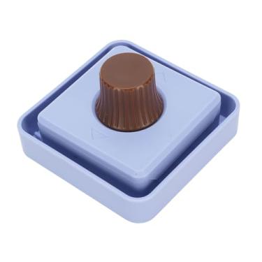 Imagem de Yosoo Porta de Microfibra, Bandeja de Organizador Reutilizável do Gripper Home Office Com Alça Confortável, Fácil Transporte e Armazenamento para Construir Toalha de Placa (Azul)